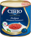 CIRIO - CHOPPED TOMATOES 2.5 Kg - Jet Italian Deli - JID-DR-LO - EWTH - Italian food - Italian grocery - Food delivery - Thailand - Wine - Truffle - Pasta - Cheese