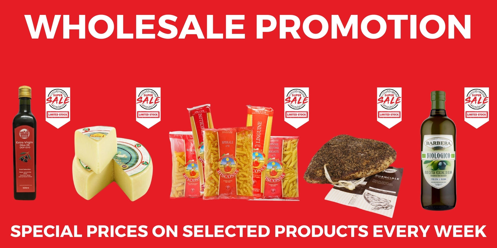 Wholesale food promotions