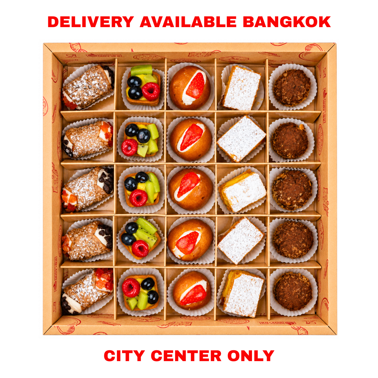 ITALIAN PASTRIES - Pasticcini misti - Suitable for 4/6 people