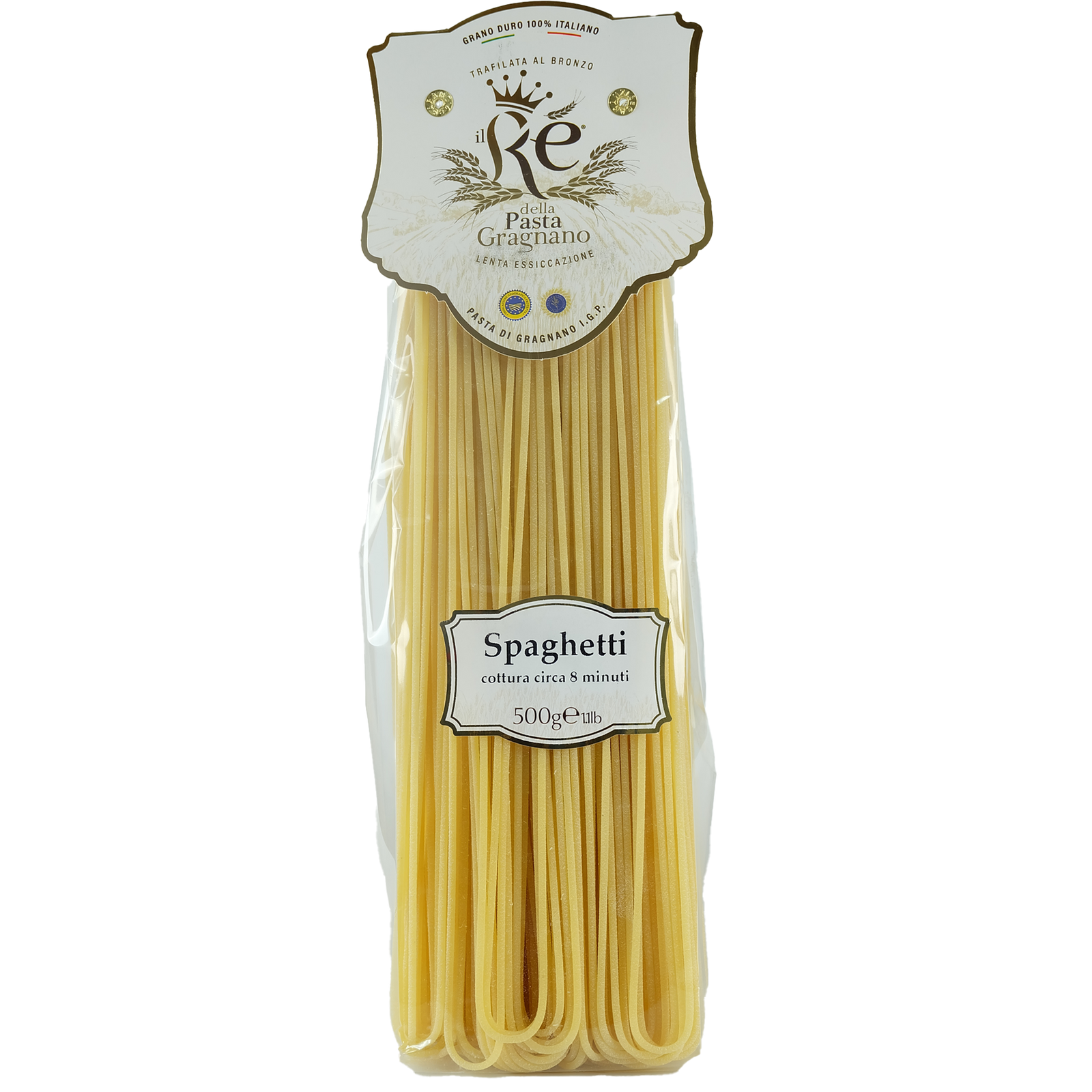 IL RE DELLA PASTA - SPAGHETTI - GRAGNANO IGP - Jet Italian Deli - JID-DR-IM - Il Re della Pasta - Italian food - Italian grocery - Food delivery - Thailand - Wine - Truffle - Pasta - Cheese