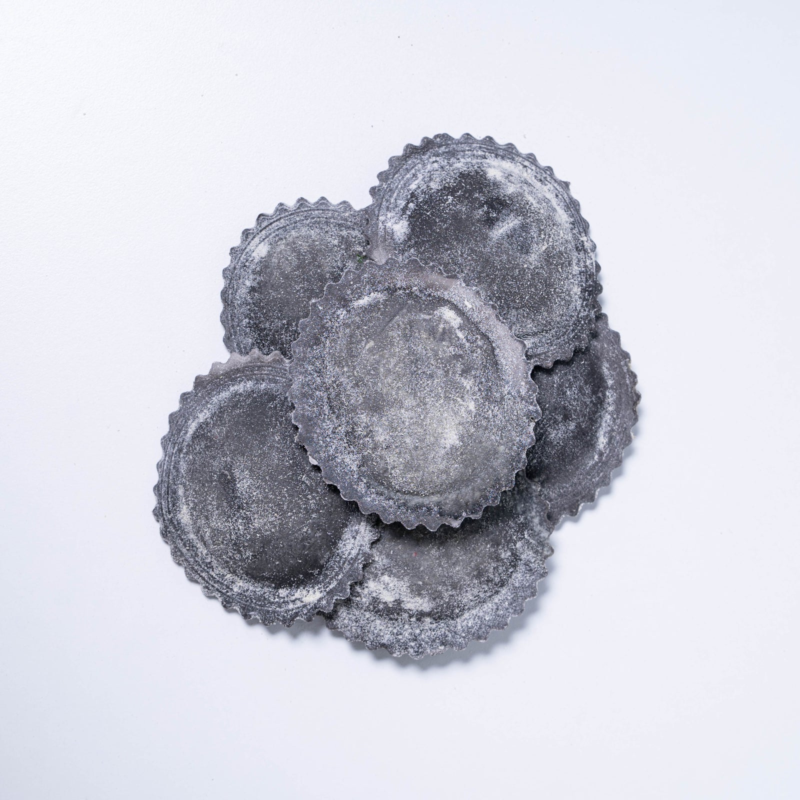RAVIOLOTTO BLACK INK RICOTTA & COD FISH
