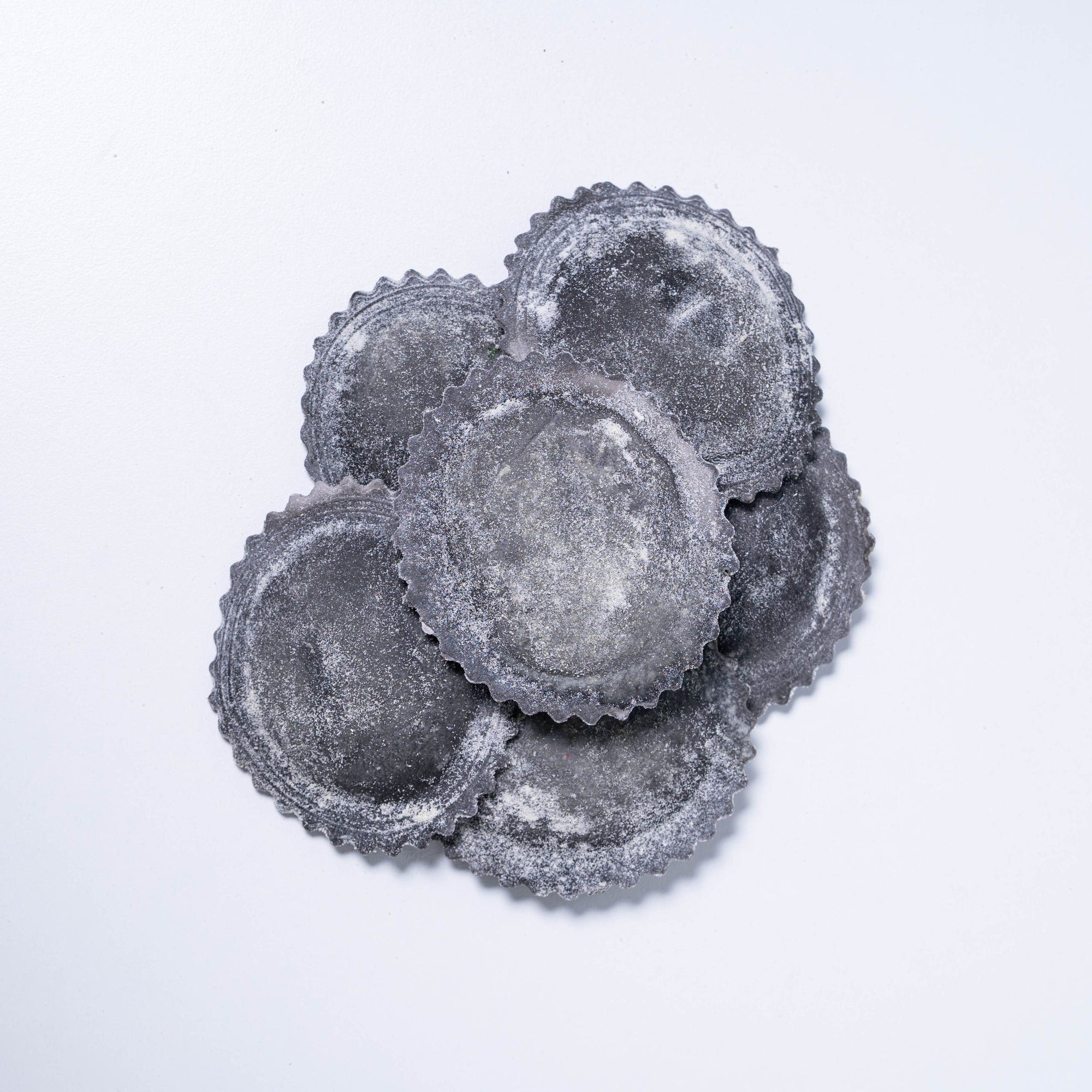 RAVIOLOTTO BLACK INK RICOTTA & COD FISH