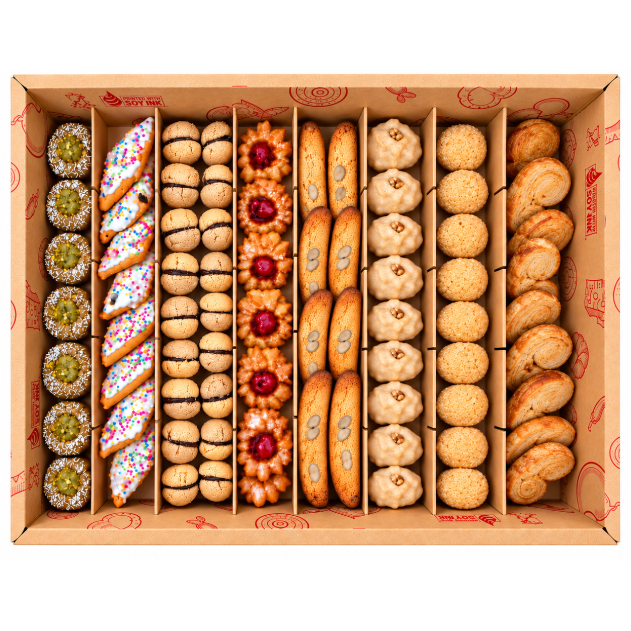 ITALIAN COOKIES - Biscotti Classic - Suitable for 8/10 people