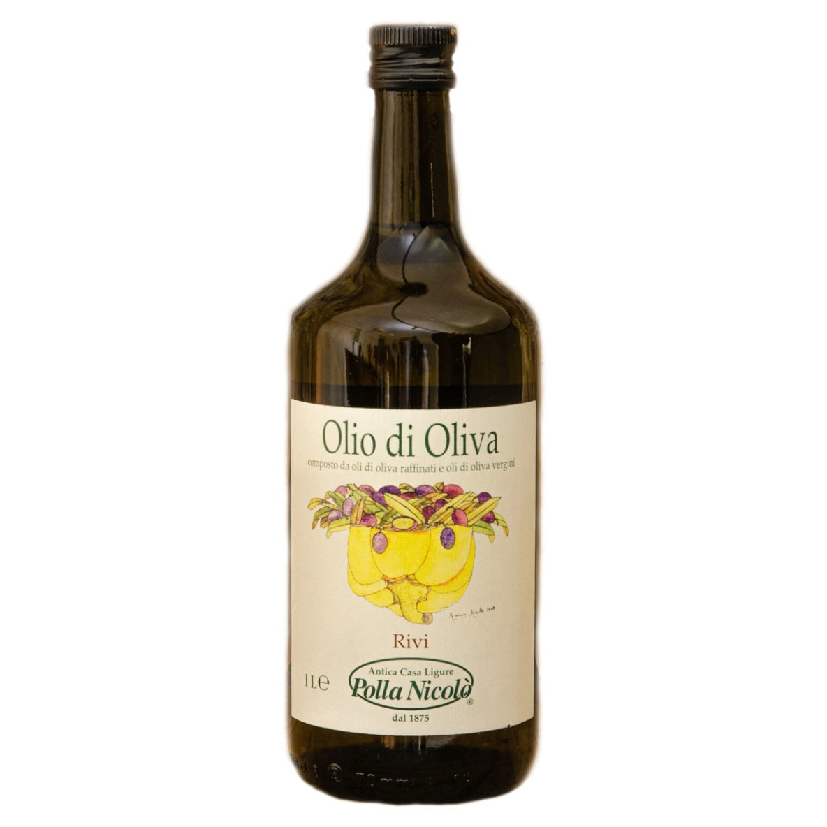 POLLA - EXTRA VIRGIN OLIVE OIL RIVI OIL DELICATE TASTE - 1Lt