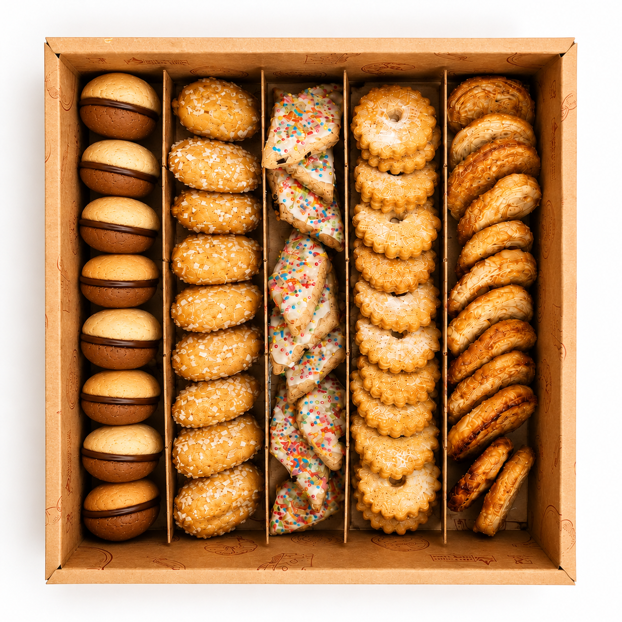 ITALIAN COOKIES - Biscotti Classic - Suitable for 8/10 people