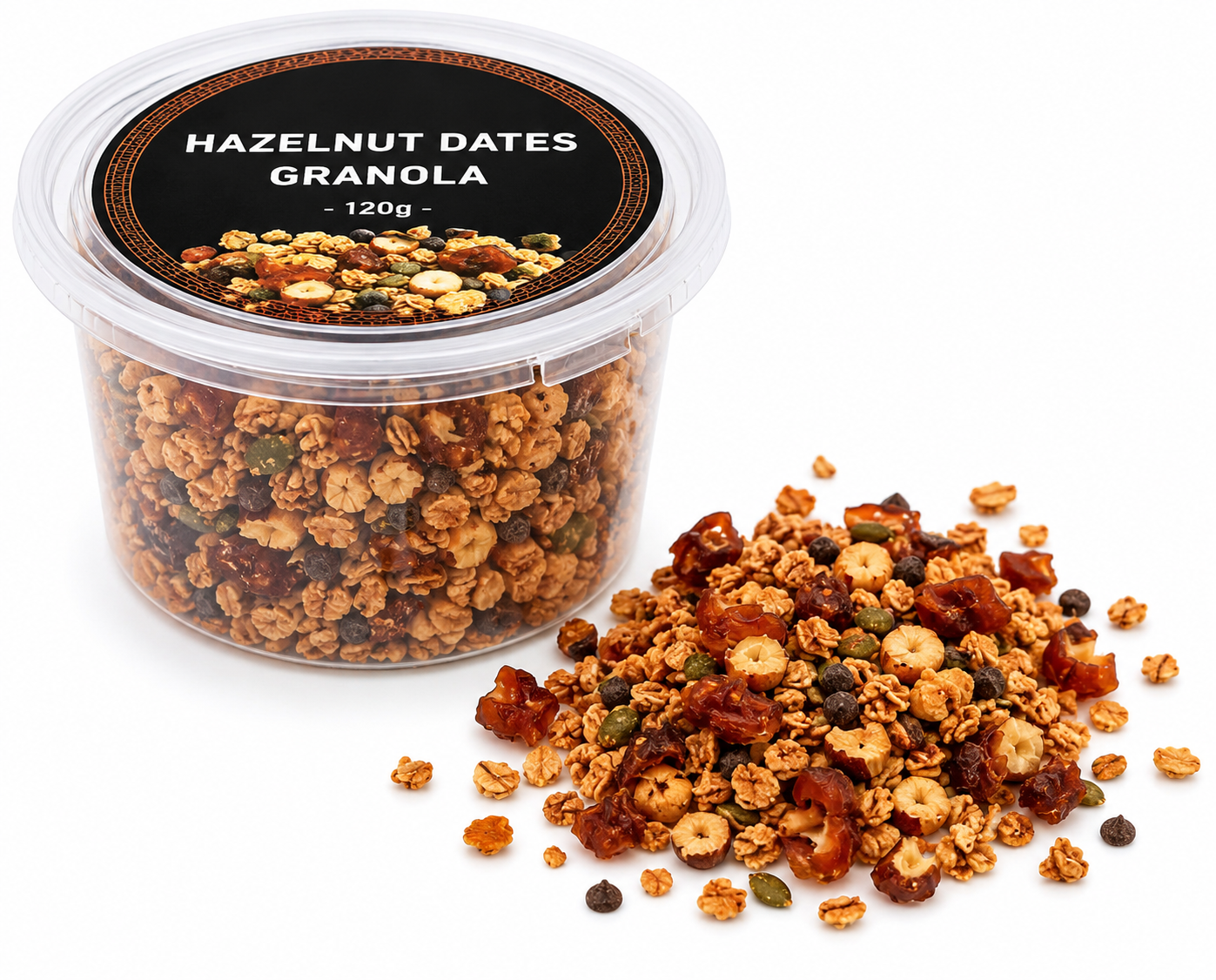 HAZELNUT DATES GRANOLA - 120g