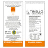 IL BORGO DEL BALSAMICO di MODENA  IL TINELLO IGP ORANGE LABEL MEDIUM VISCOSITY - 250ml