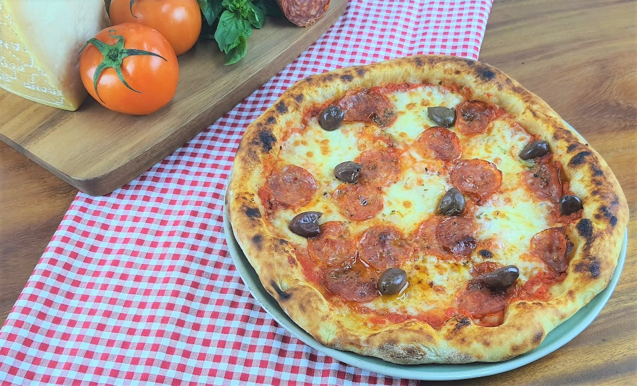 PIZZA DIAVOLA 11'' - SPICY SALAMI PIZZA 11" - set 6 pizzas - 269 THB