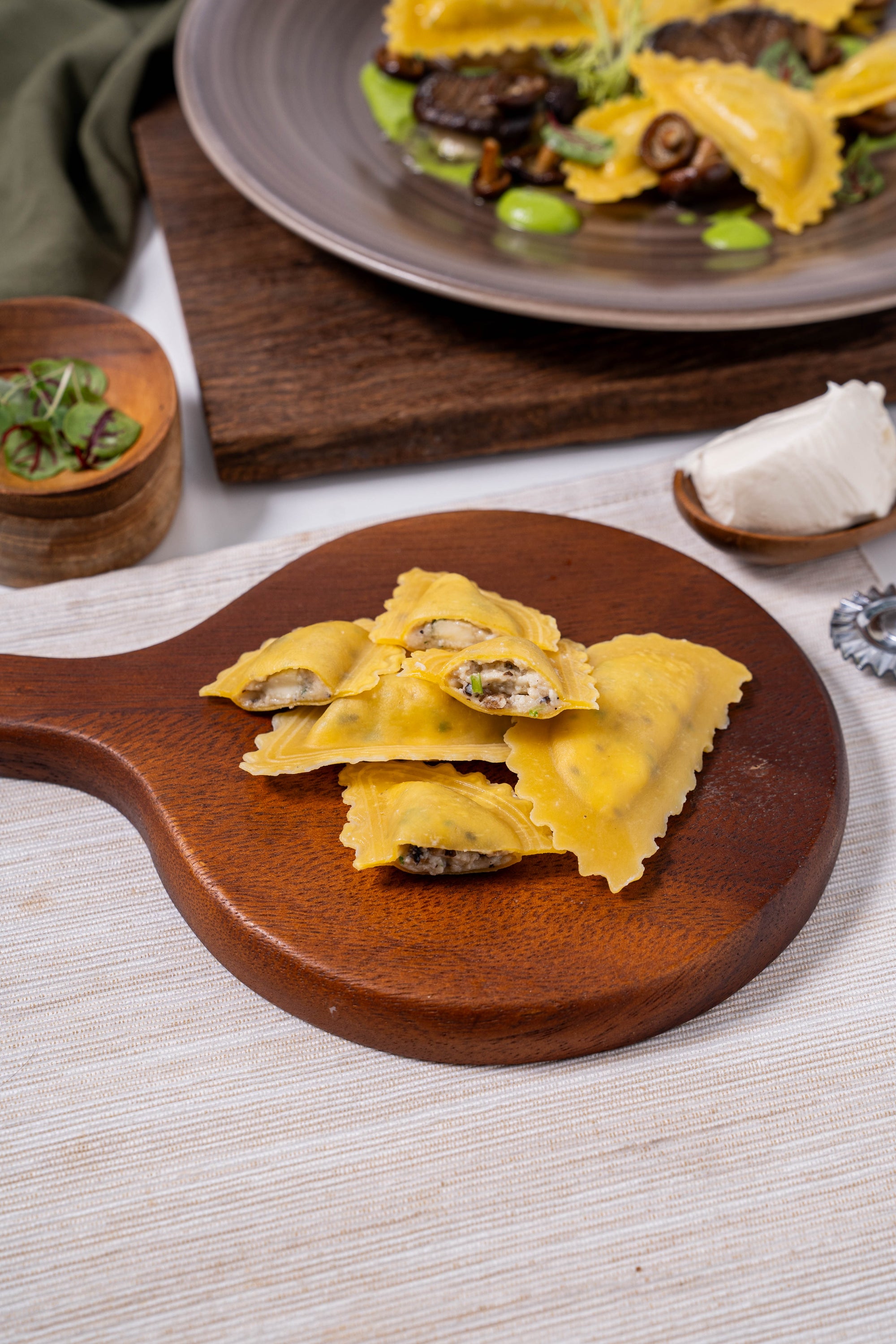 HALF MOON RICOTTA &amp; PORCINI