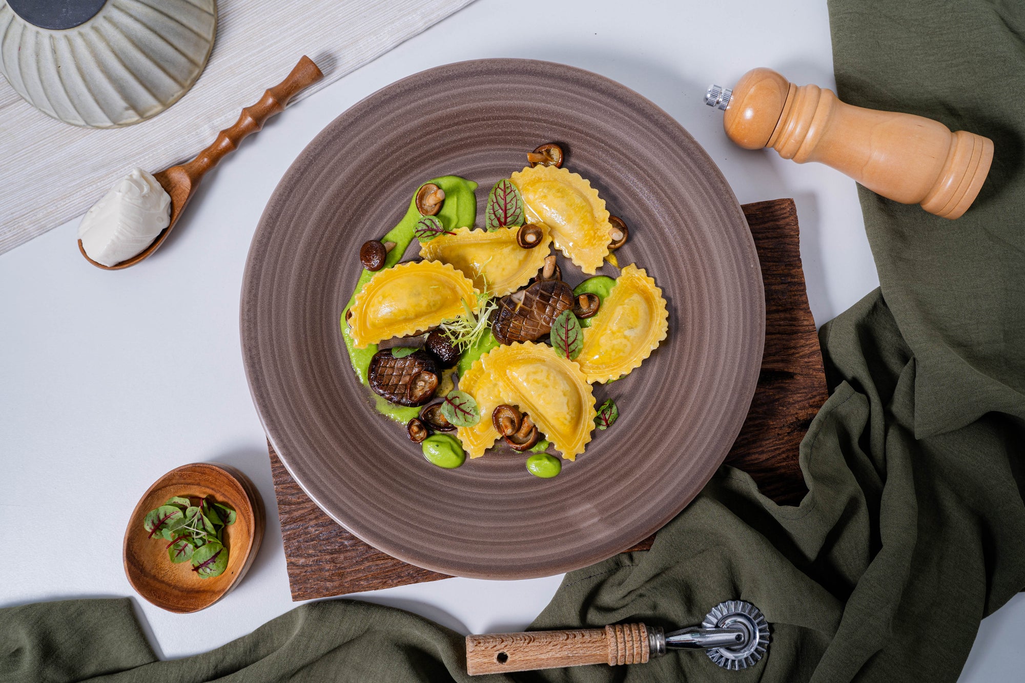 HALF MOON RICOTTA &amp; PORCINI