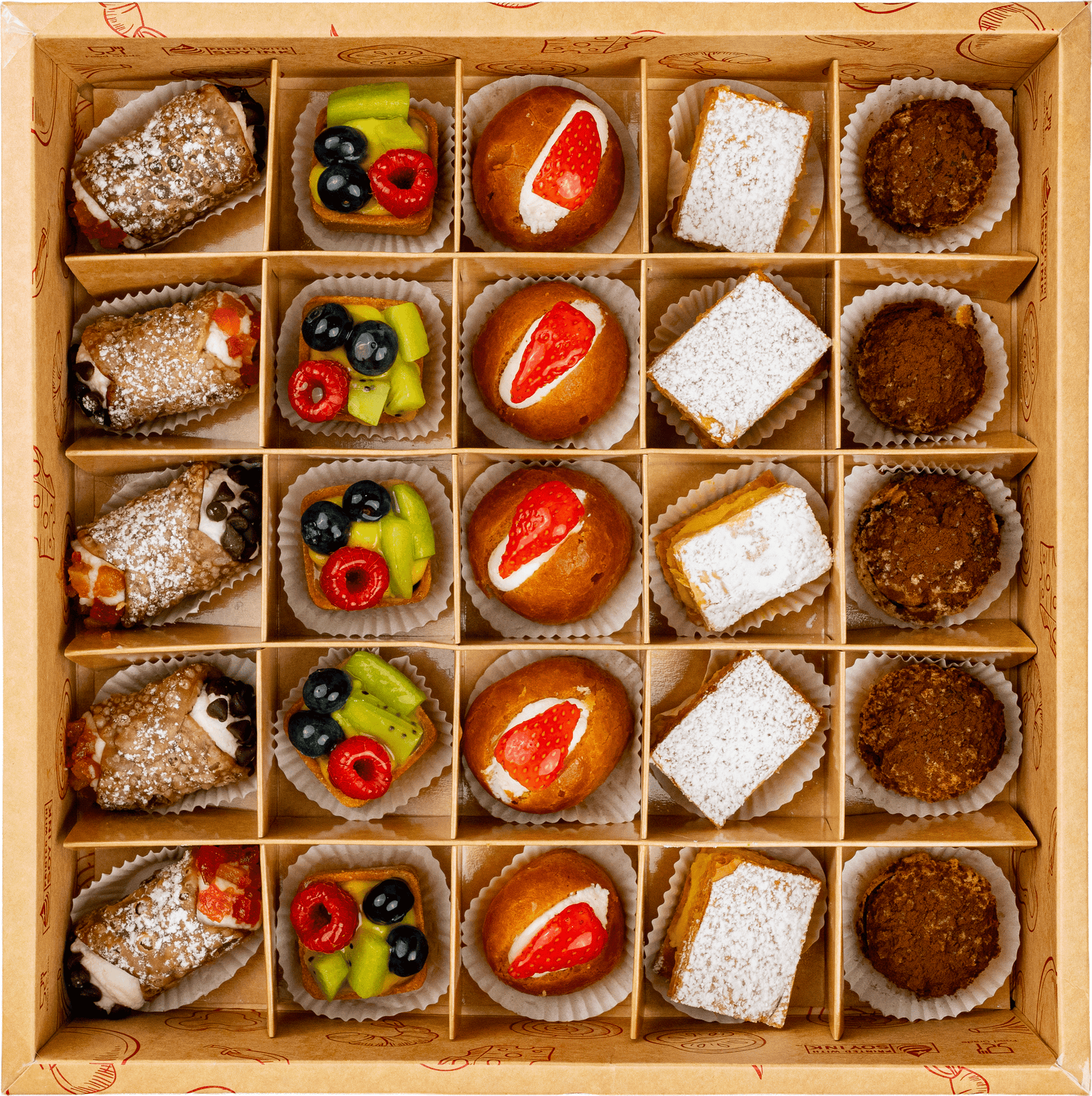 ITALIAN PASTRIES - Pasticcini misti - Suitable for 4/6 people
