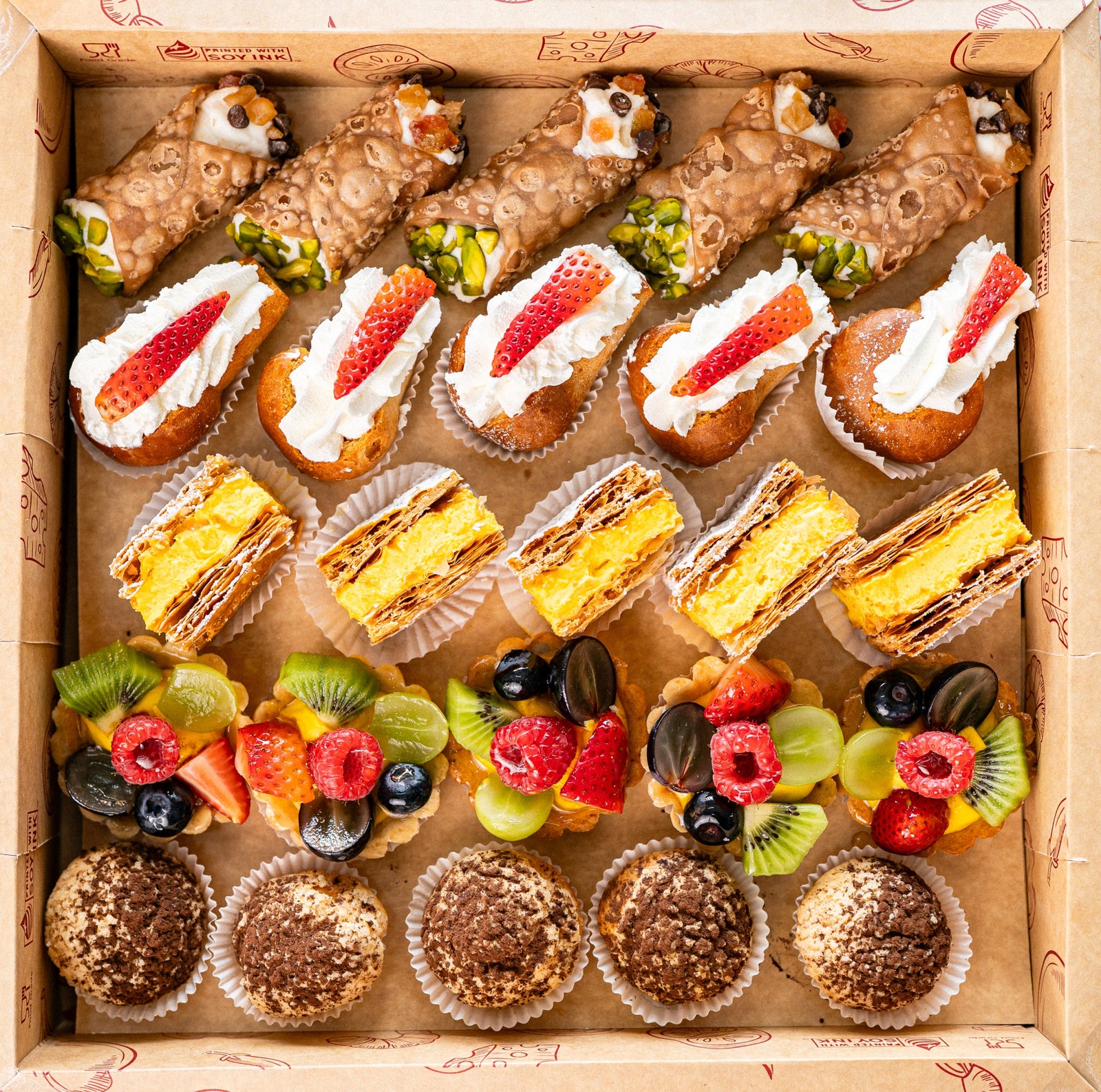 ITALIAN PASTRIES - Pasticcini misti - Suitable for 4/6 people