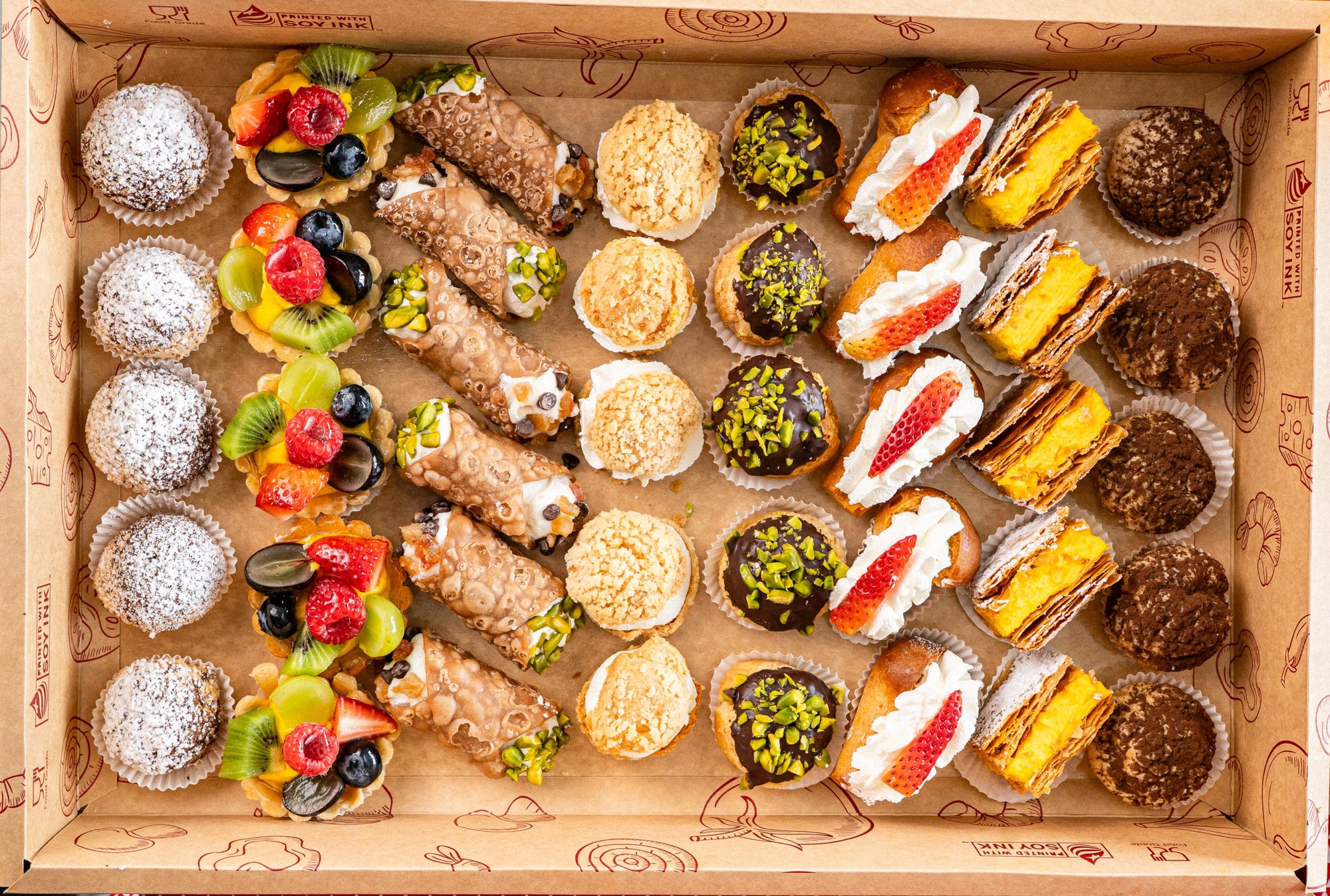 ITALIAN PASTRIES - Pasticcini misti - Suitable for 8/10 people