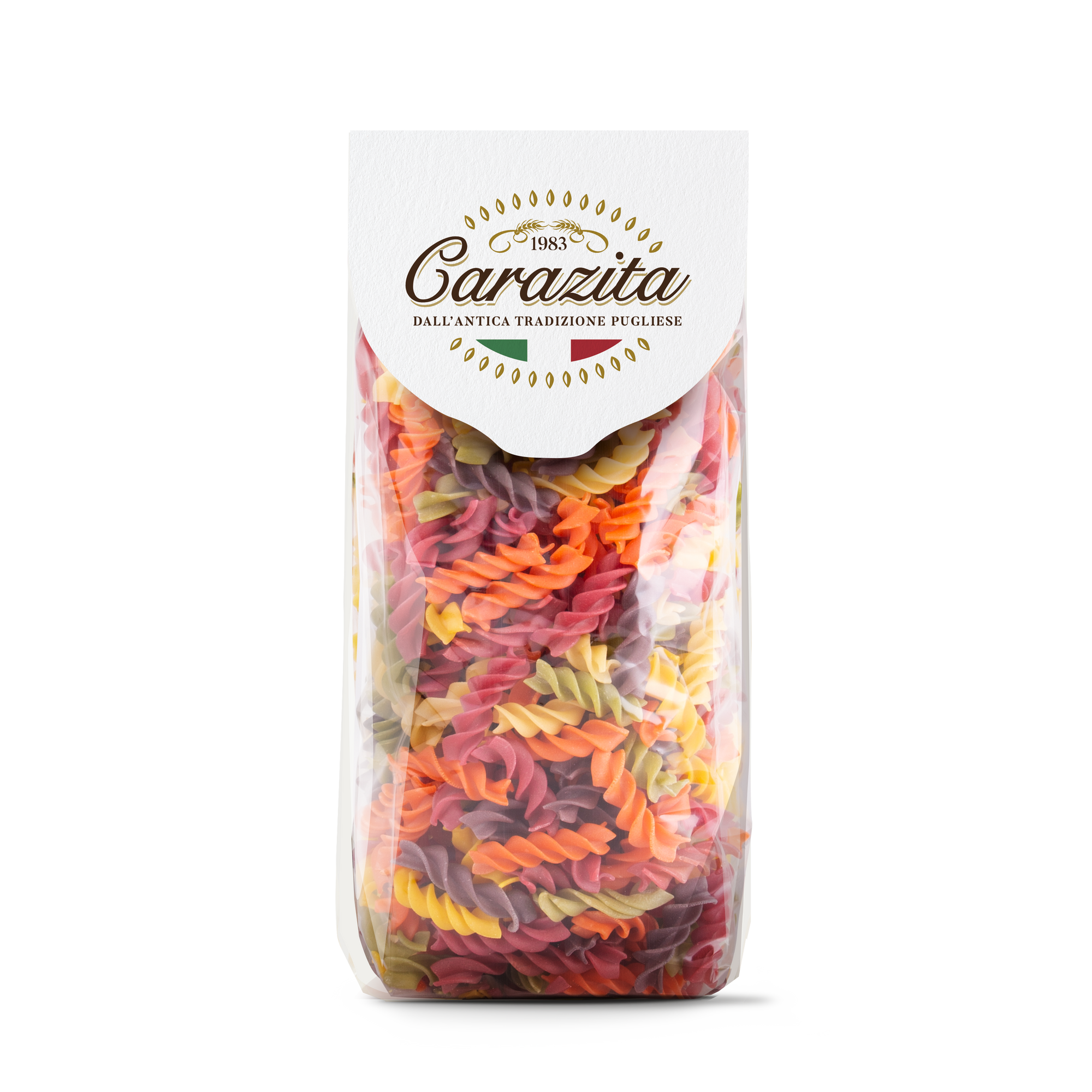 CARAZITA-FUSILLI FLAVORED PASTA 500g