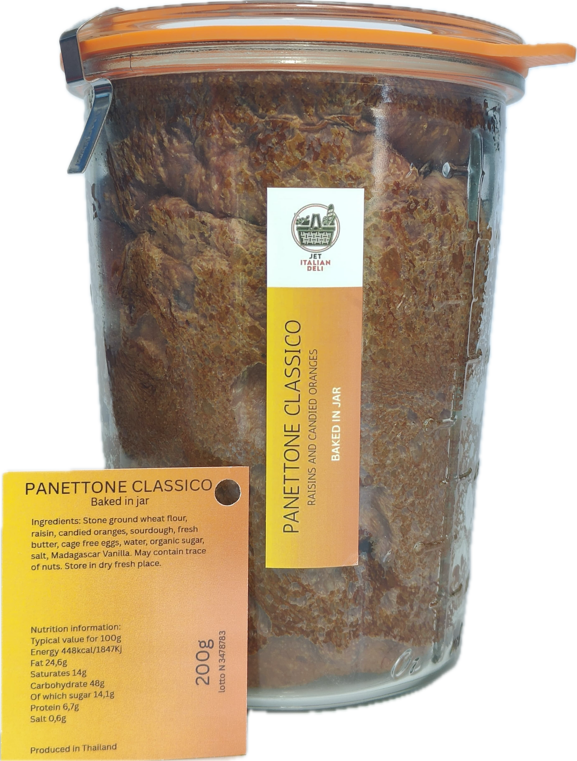 PANETTONE CLASSIC IN JAR - 200g
