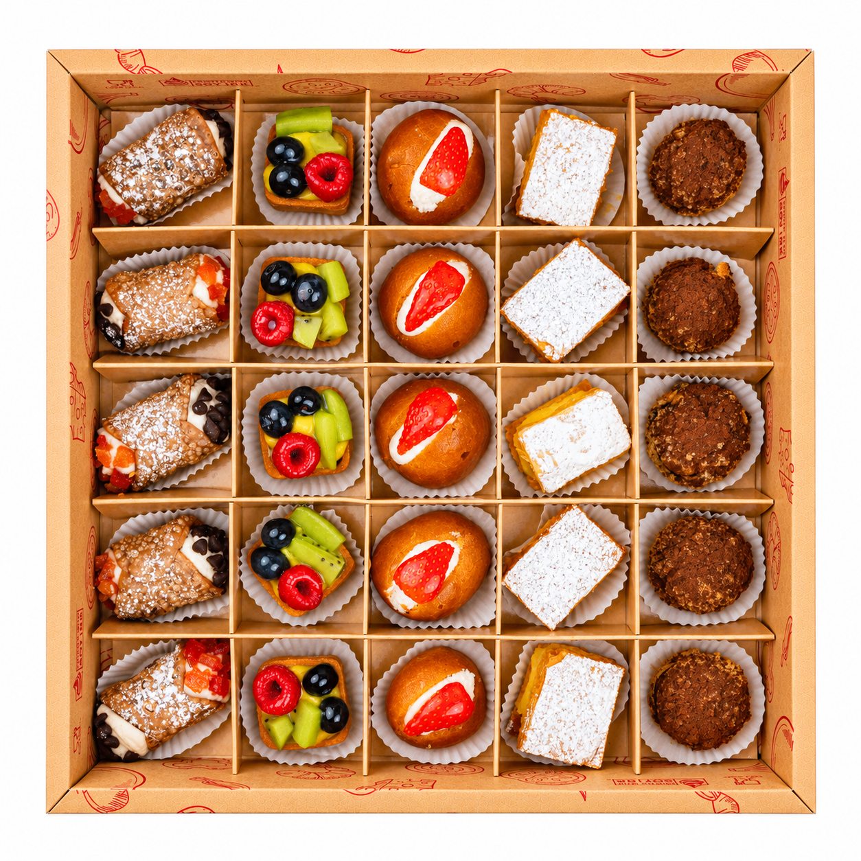 ITALIAN PASTRIES - Pasticcini misti - Suitable for 4/6 people