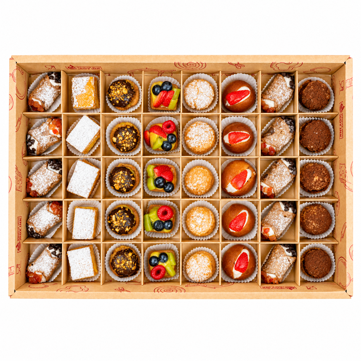 ITALIAN PASTRIES - Pasticcini misti - Suitable for 8/10 people