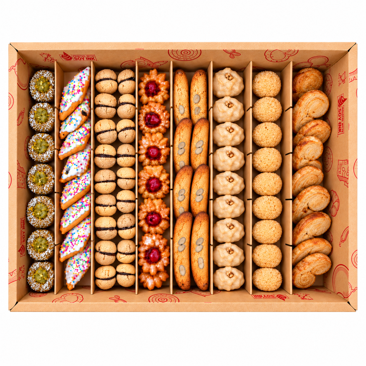 ITALIAN COOKIES - Biscotti Classic - Suitable for 8/10 people
