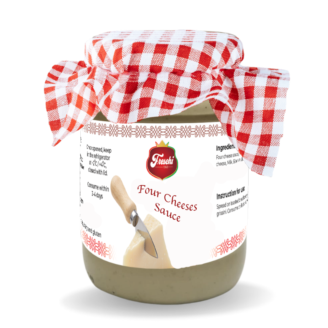 4 CHEESE CREAM - 340g