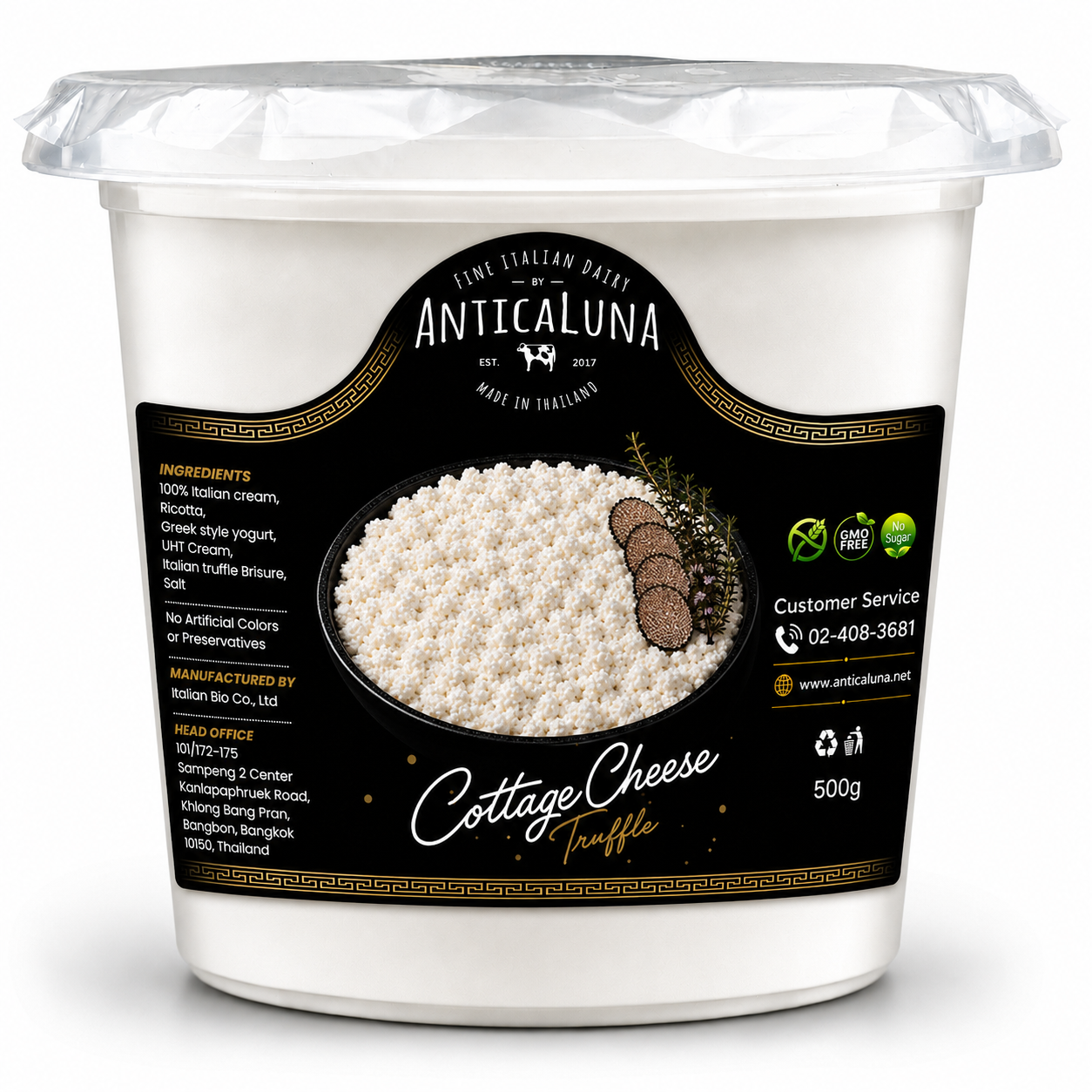 ANTICALUNA - COTTAGE CHEESE TRUFFLE - 500g