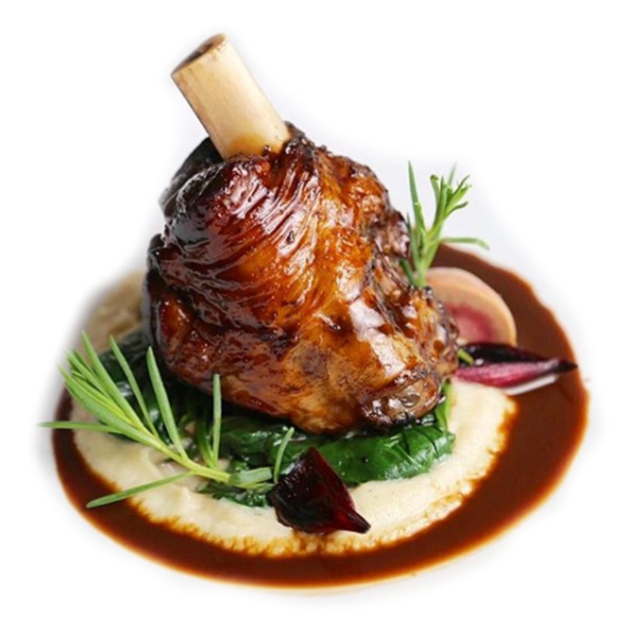 STINCO DI AGNELLO BRASATO - Braised Lamb Shank  - Suitable for 2 People - average 800/900g