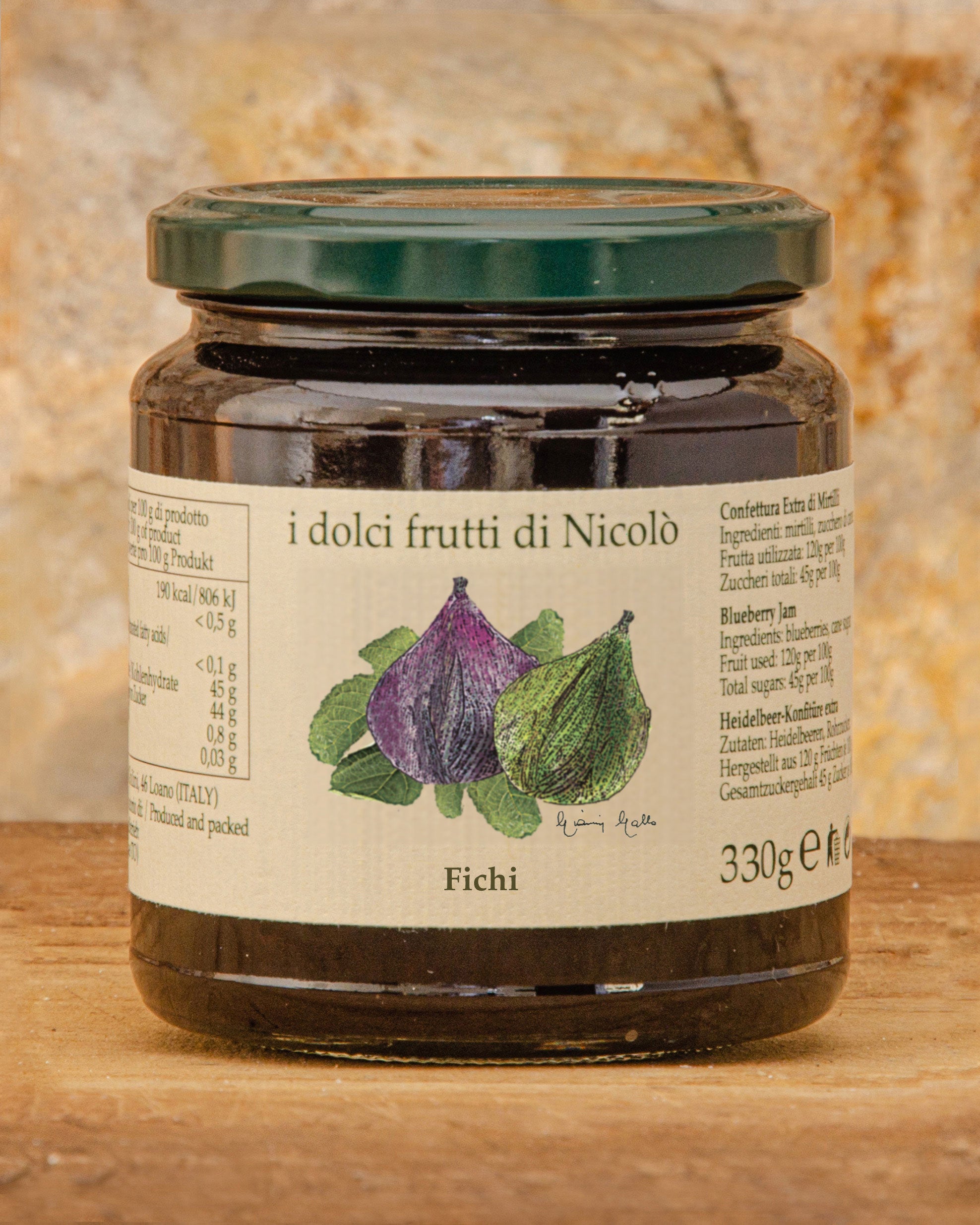 POLLA - FIG ORGANIC EXTRA JAM - 350g
