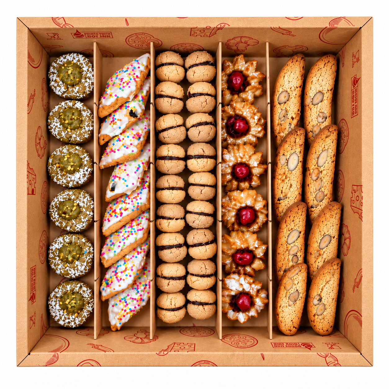 ITALIAN COOKIES - Biscotti misti - Suitable for 4/6 people