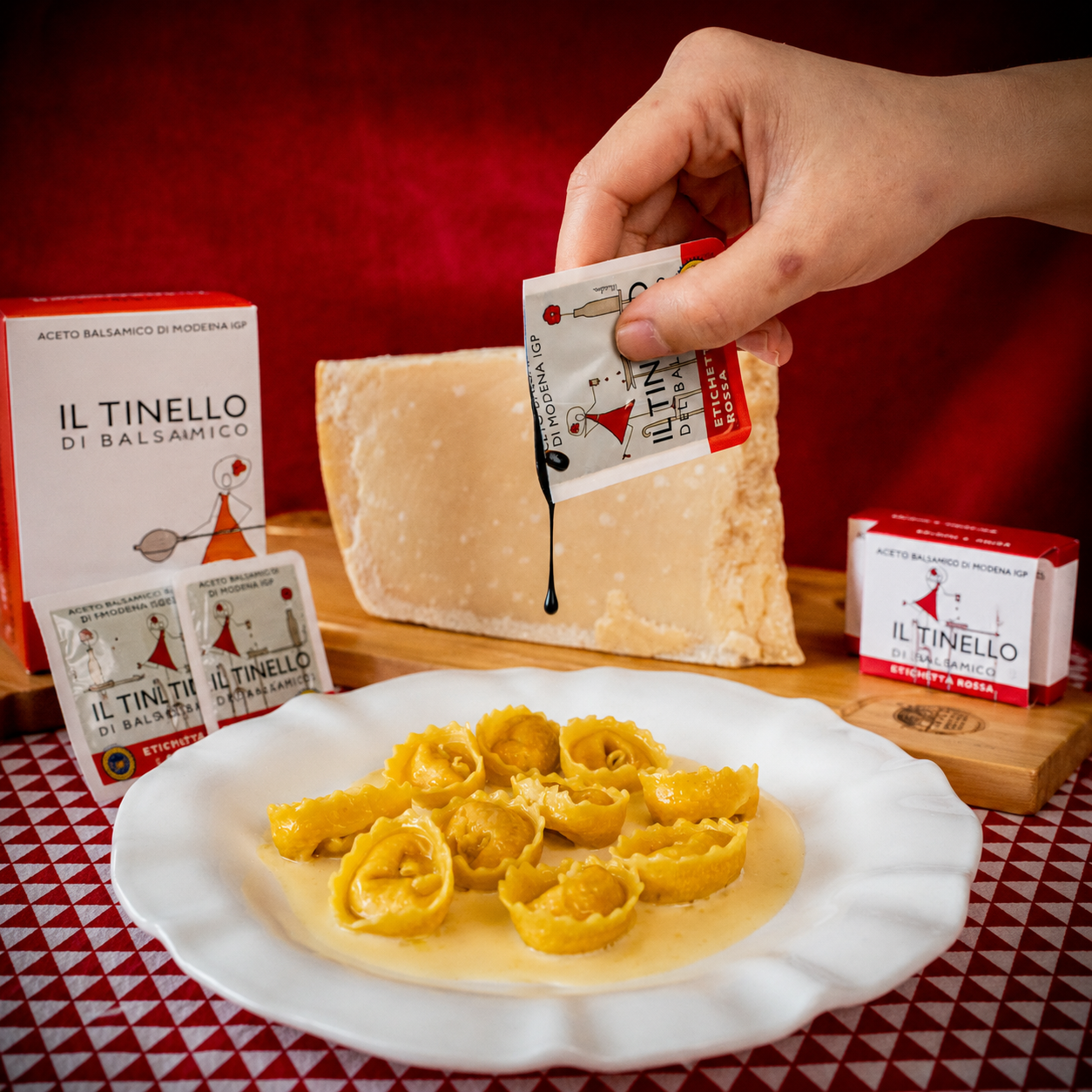 TORTELLI BALSAMIC &amp; PARMESAN CREAM BOX