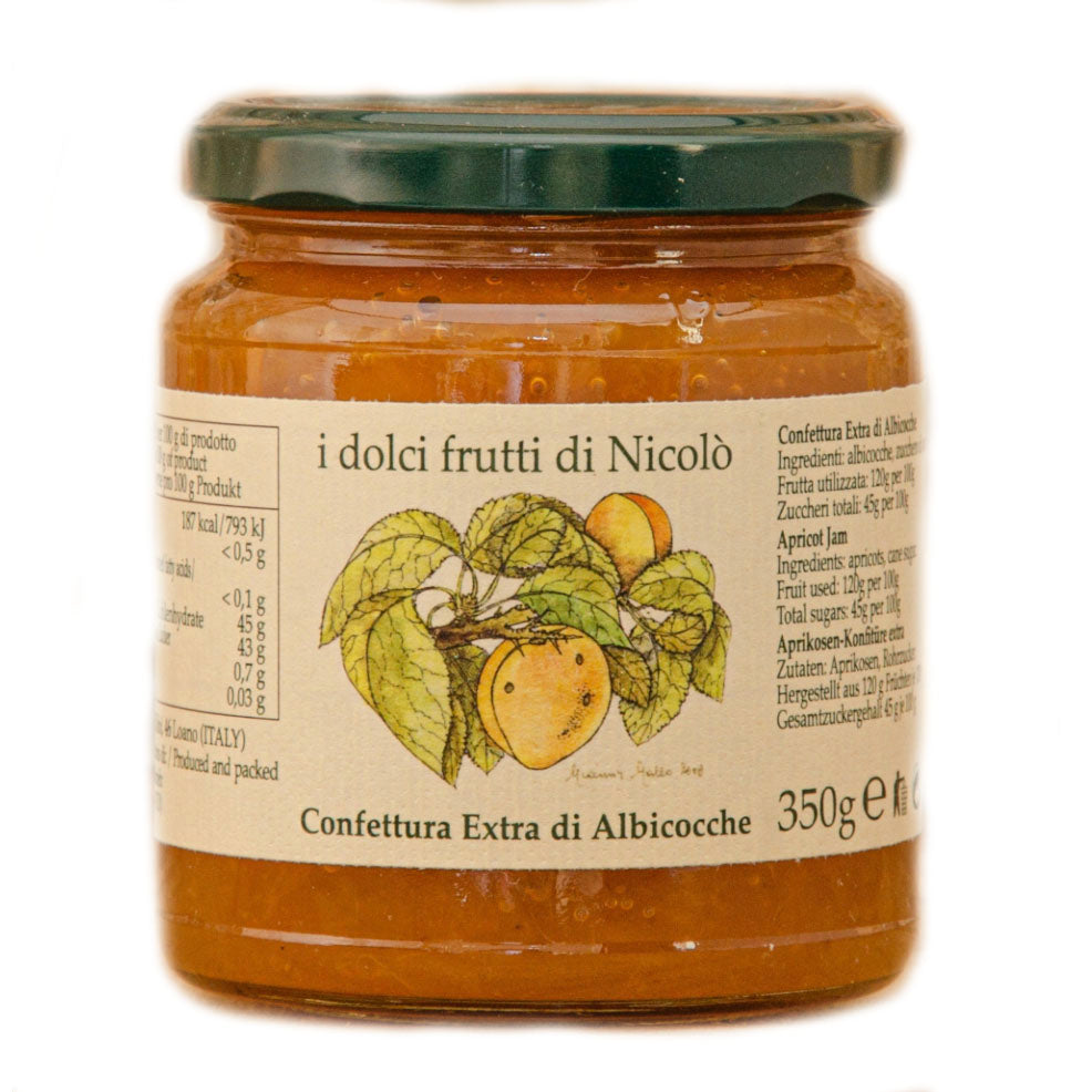 POLLA - PREMIUM APRICOT EXTRA JAM - 350g
