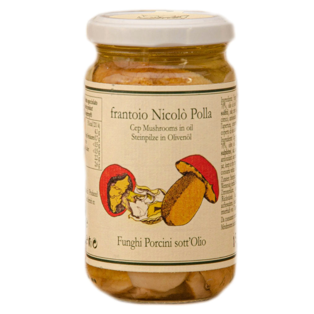 POLLA - PORCINI MUSHROOMS IN EVO OIL - 200g