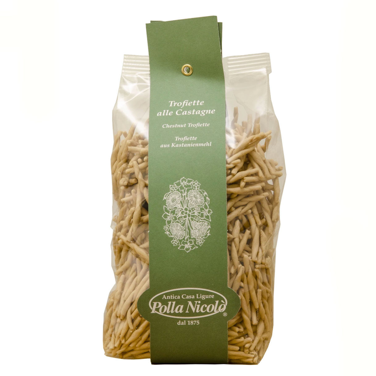 POLLA - Trofie chestnut - dry pasta 500g