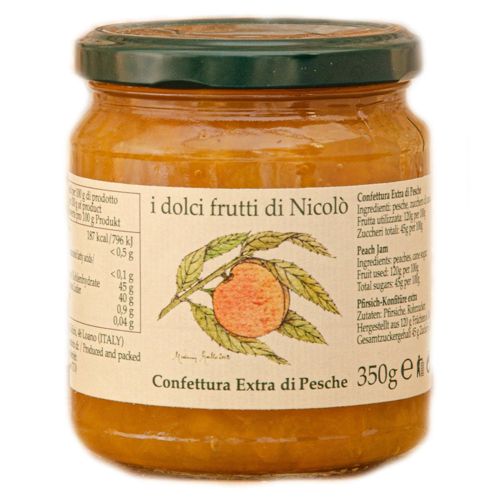 POLLA - PEACH EXTRA JAM - 350g