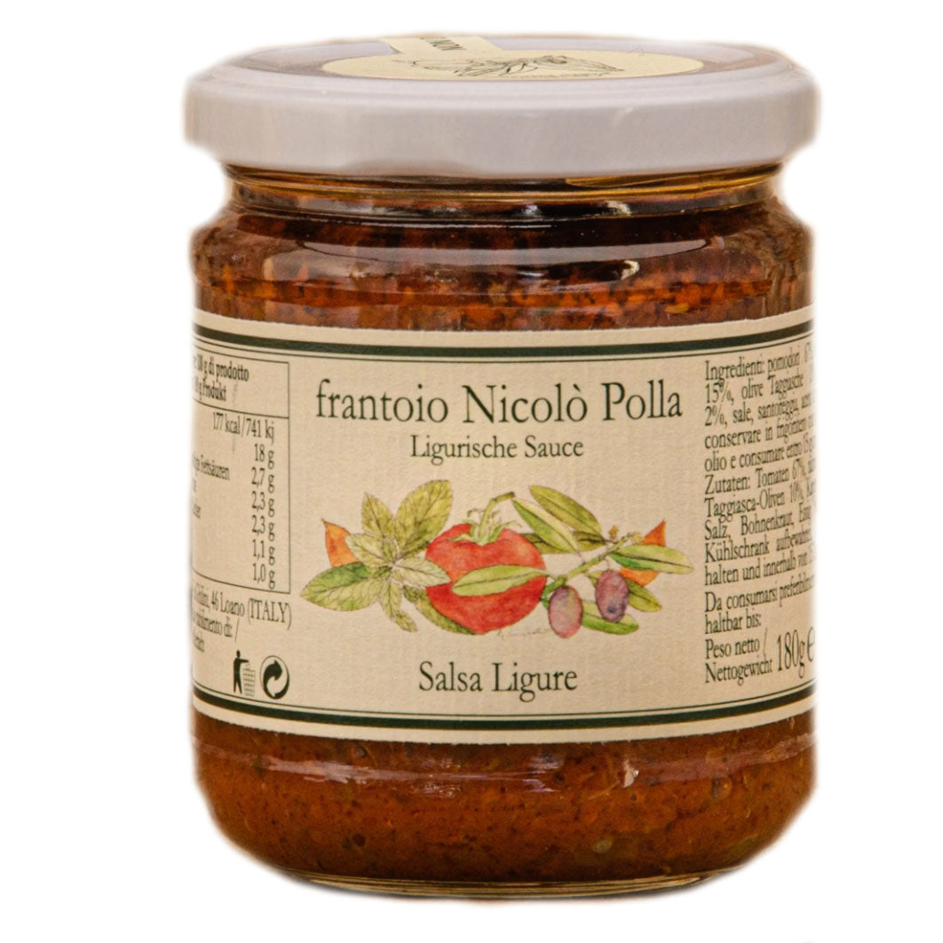 POLLA - LIGURIAN PASTA SAUCE WITH OLIVES AND CAPERS