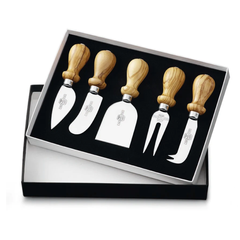 SET 5 CHEESE KNIVES - COLTELLERIE ANTONINI -  GIFT BOX