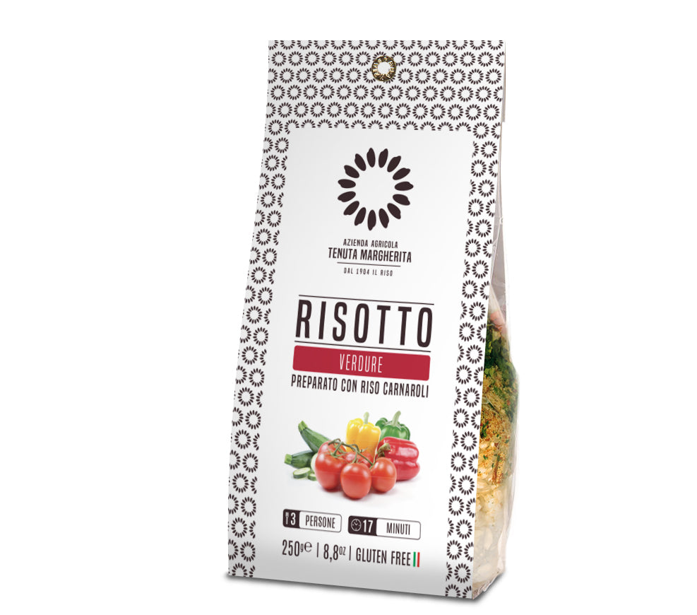 Risotto verdure - Vegetable - ready to cook - 250g