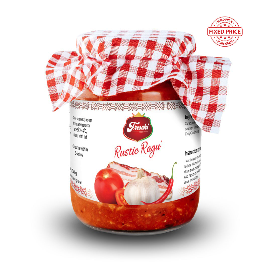 RUSTIC RAGOUT - 340g - Jet Italian Deli - JID-GA-HO - ROCKFOODS BANGKOK - Italian food - Italian grocery - Food delivery - Thailand - Wine - Truffle - Pasta - Cheese