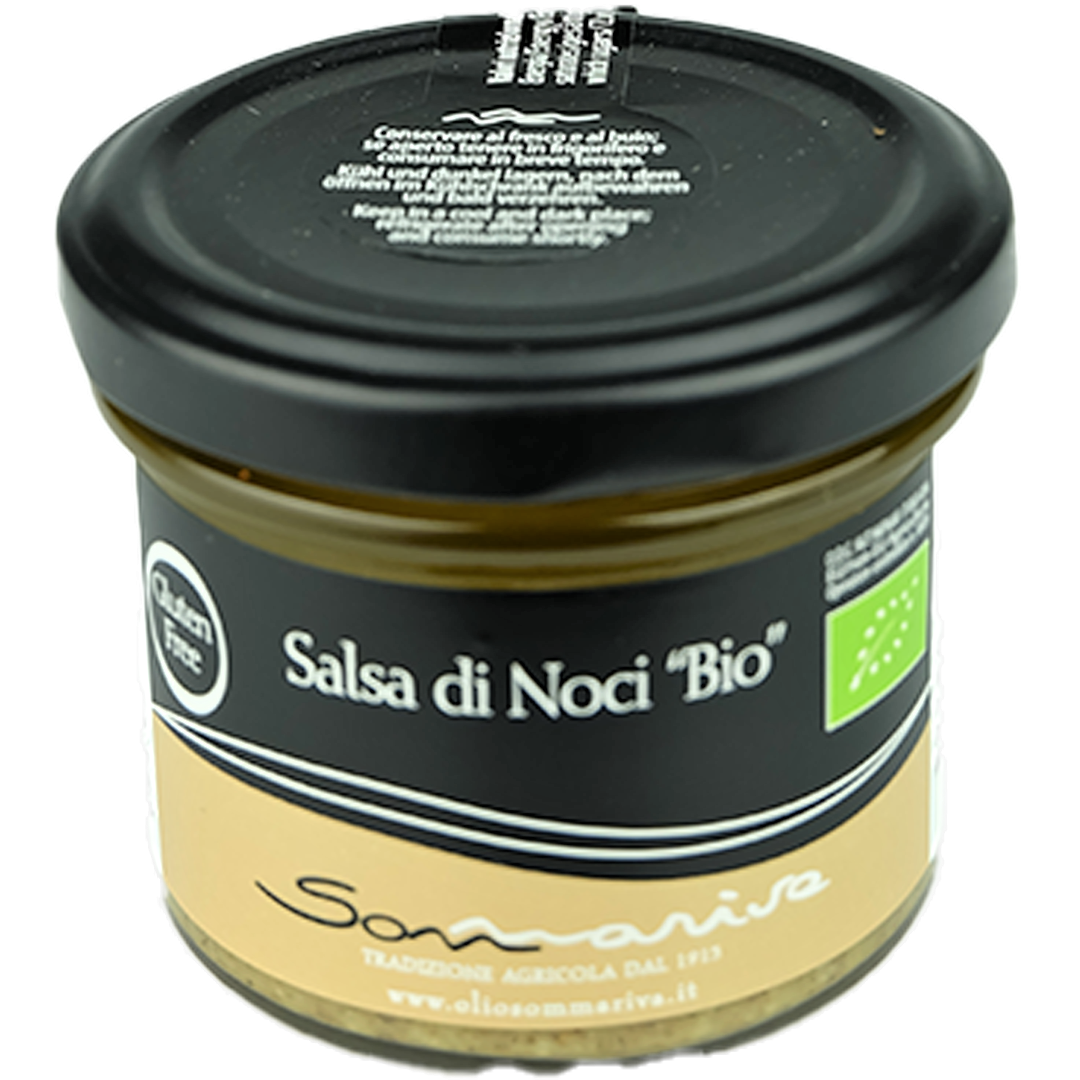 SOMMARIVA - ORGANIC WALNUT SAUCE - 100g - Jet Italian Deli - JID-DR-IM - Sommariva - Italian food - Italian grocery - Food delivery - Thailand - Wine - Truffle - Pasta - Cheese