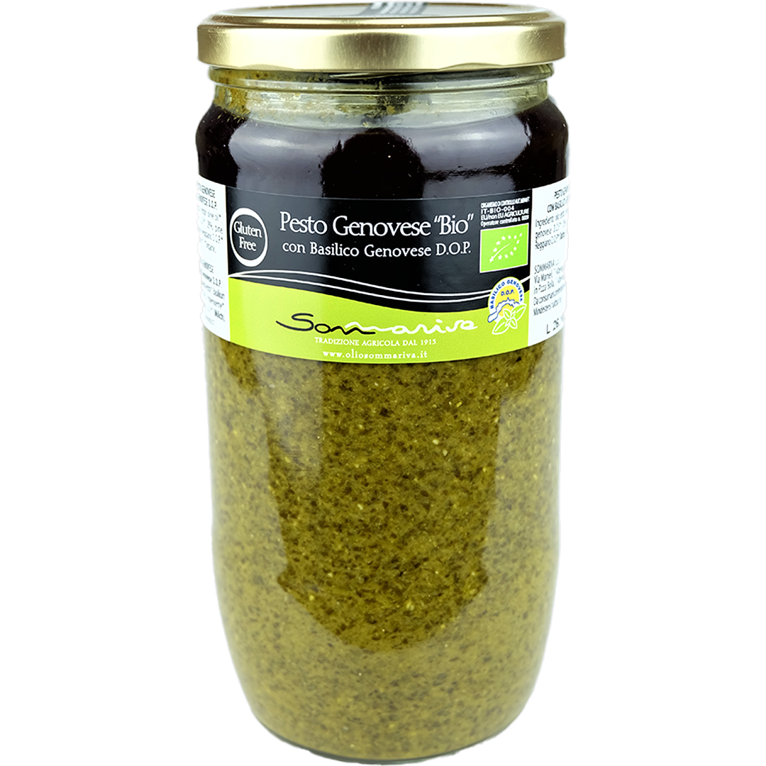 SOMMARIVA - GENOVESE'S ORGANIC PESTO DOP - 760g - Jet Italian Deli - JID-DR-IM - Sommariva - Italian food - Italian grocery - Food delivery - Thailand - Wine - Truffle - Pasta - Cheese