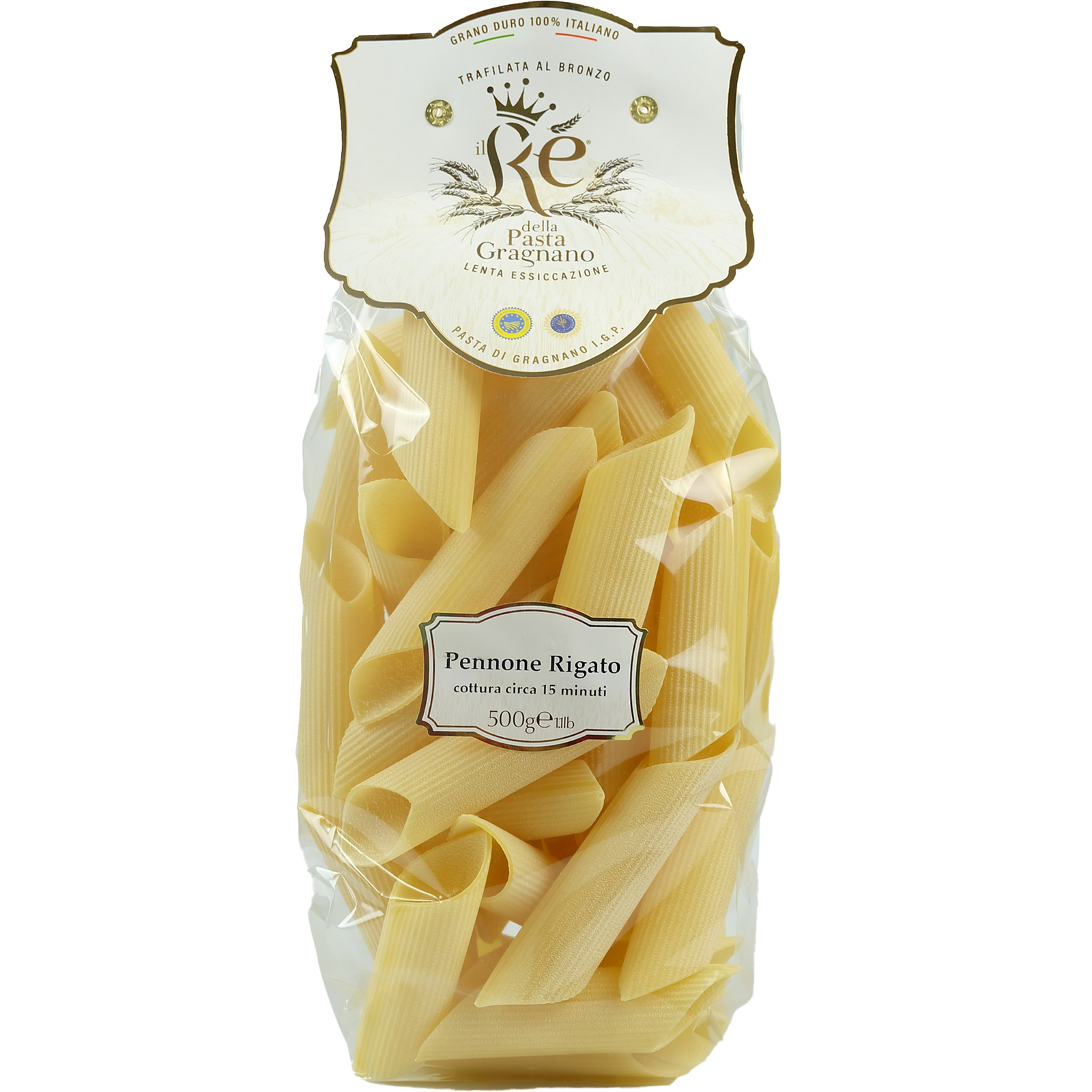 IL RE DELLA PASTA - PENNONE RIGATO - GRAGNANO IGP - Jet Italian Deli - JID-DR-IM - Il Re della Pasta - Italian food - Italian grocery - Food delivery - Thailand - Wine - Truffle - Pasta - Cheese