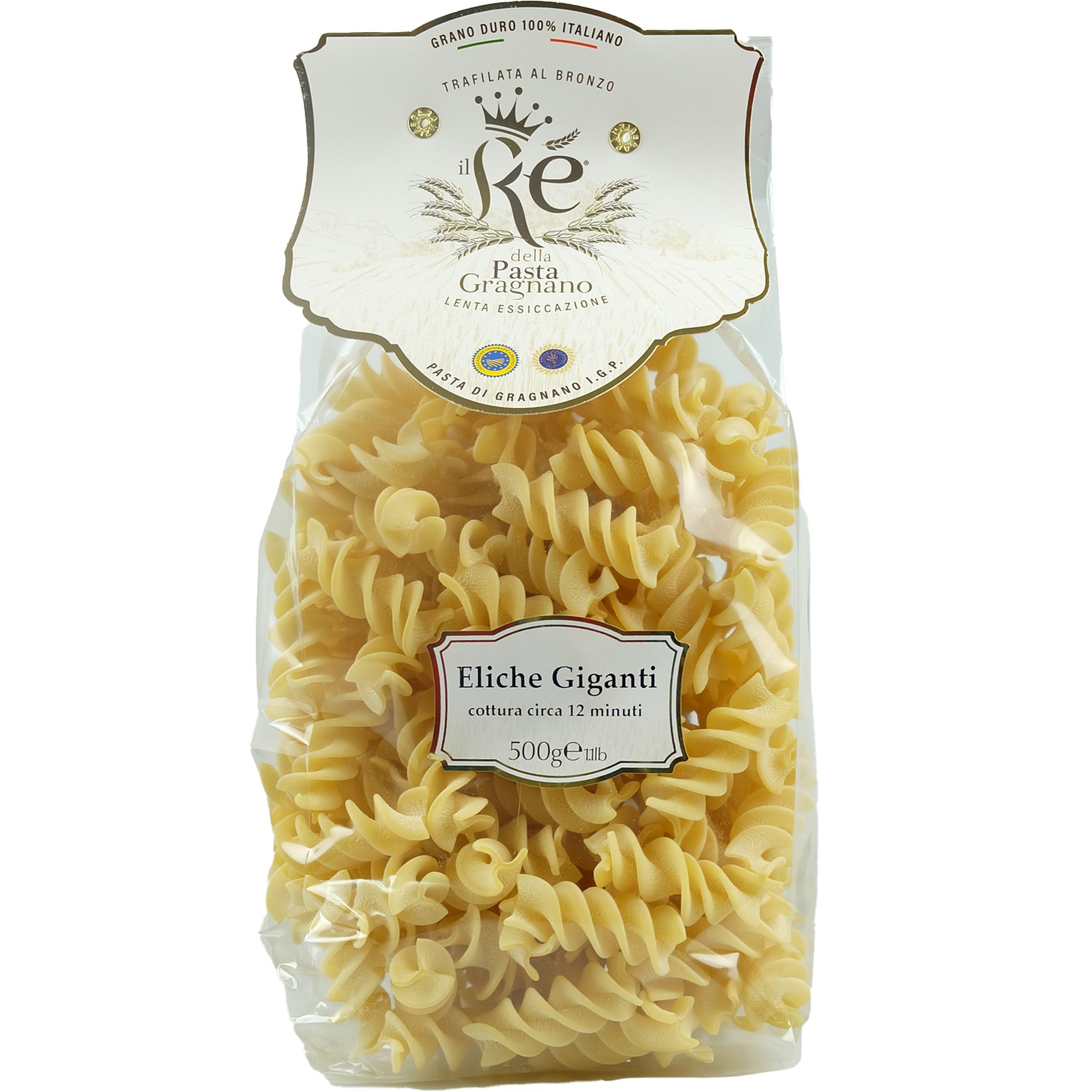 IL RE DELLA PASTA - ELICHE GIGANTI - GRAGNANO IGP - Jet Italian Deli - JID-DR-IM - Il Re della Pasta - Italian food - Italian grocery - Food delivery - Thailand - Wine - Truffle - Pasta - Cheese