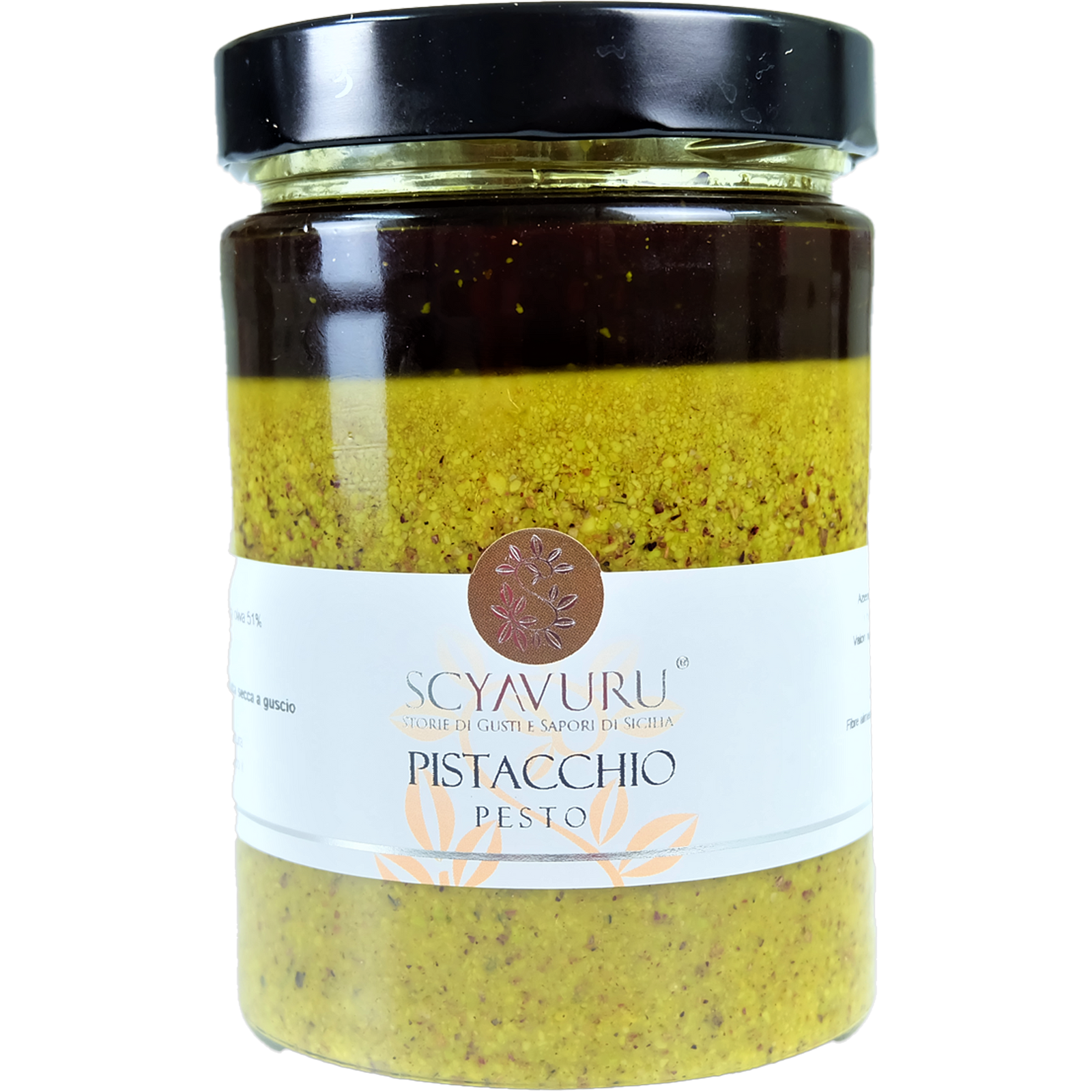 SCYAVURU - SICILIAN PISTACHIO'S PESTO - 500g - Jet Italian Deli - JID-DR-IM - Scyavuru - Italian food - Italian grocery - Food delivery - Thailand - Wine - Truffle - Pasta - Cheese