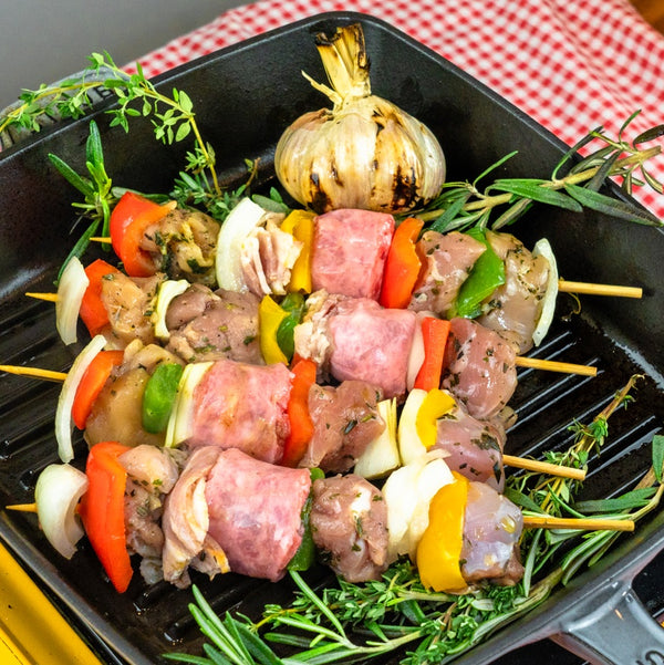 SPIEDINI ABRUZZESI - Assorted Meat Skewers - 4pcs - Jet Italian Deli