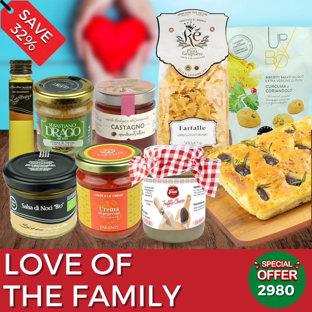 LOVE OF THE FAMILY - Jet Italian Deli - Jet Italian Deli - Italian food - Italian grocery - Food delivery - Thailand - Wine - Truffle - Pasta - Cheese