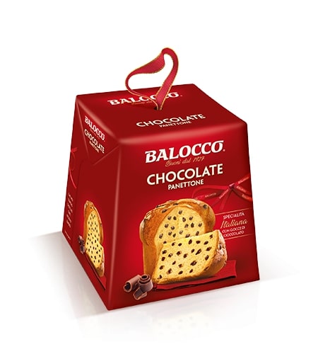 PANETTONE MINI CHOCODROPS BALOCCO - 100g - Jet Italian Deli - JID-DR-LO - ODP - Italian food - Italian grocery - Food delivery - Thailand - Wine - Truffle - Pasta - Cheese