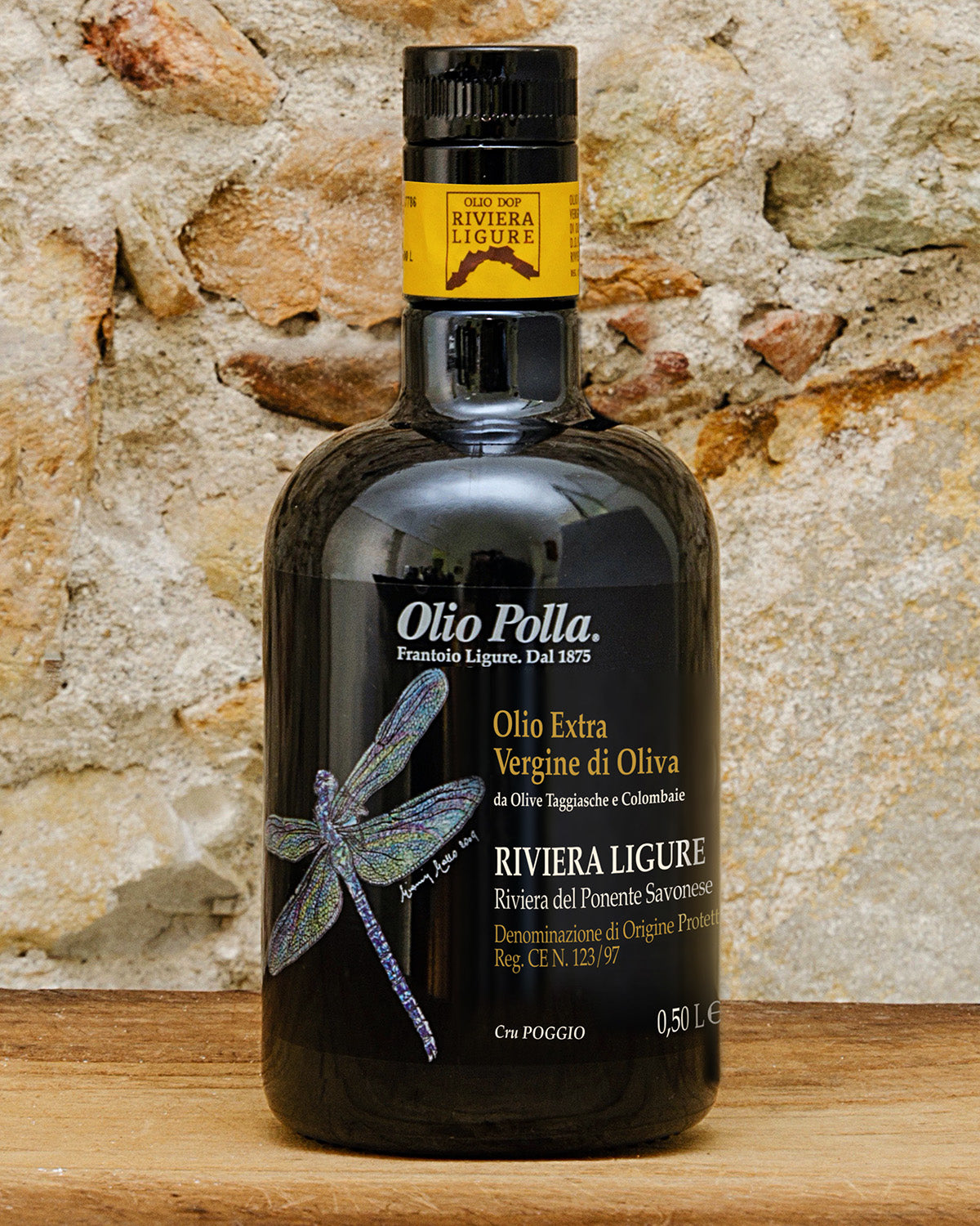 POLLA - EXTRA VIRGIN OLIVE OIL "POGGIO" FULL BODIED - Jet Italian Deli - JID-DR-IM - OLEIFICIO POLLA NICOLO' - Italian food - Italian grocery - Food delivery - Thailand - Wine - Truffle - Pasta - Cheese