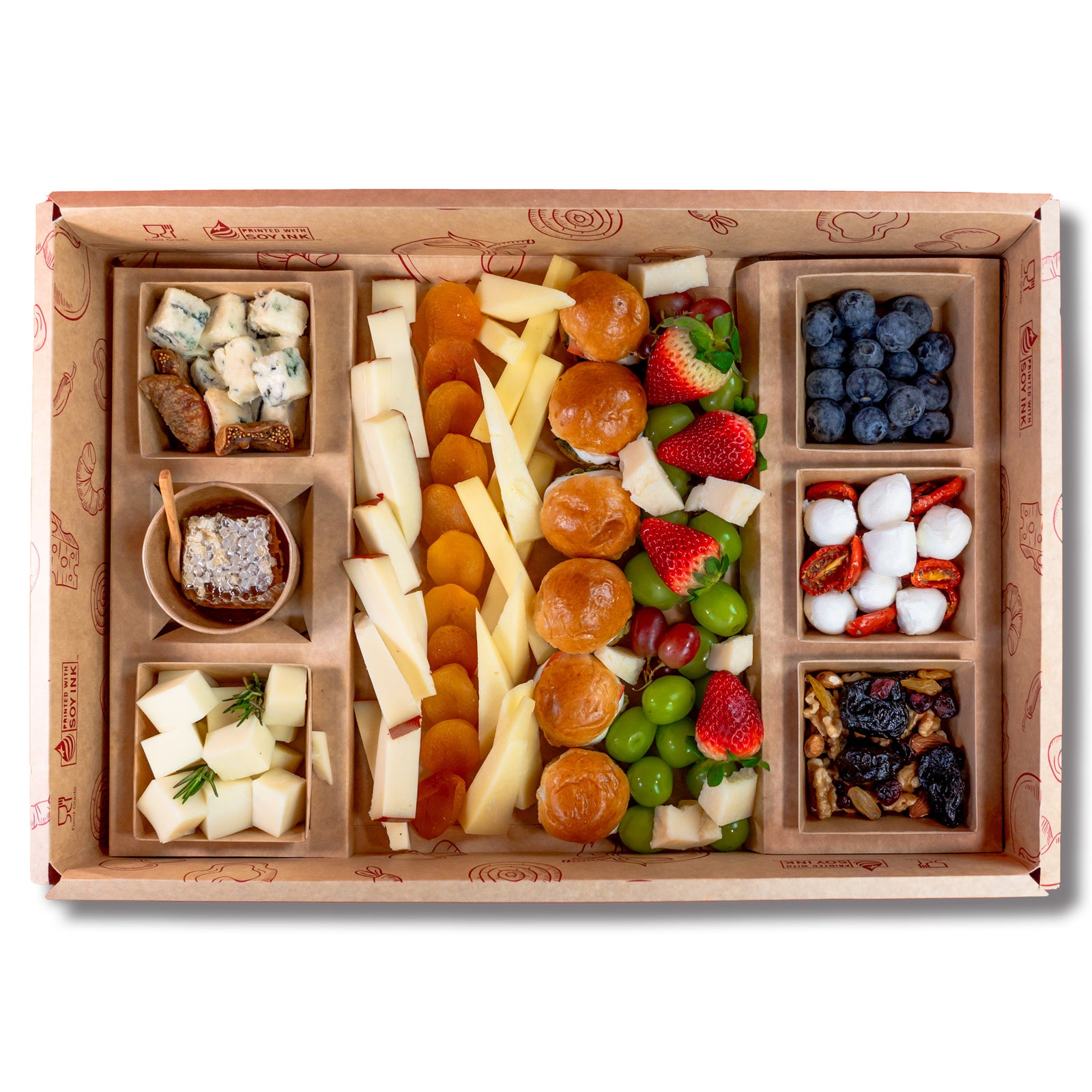 CHEESES - Formaggi misti - Deluxe8 - 495 THB per Person - Jet Italian Deli - JID-GA-BOX-READYTOEAT - Jet Italian Deli - Italian food - Italian grocery - Food delivery - Thailand - Wine - Truffle - Pasta - Cheese