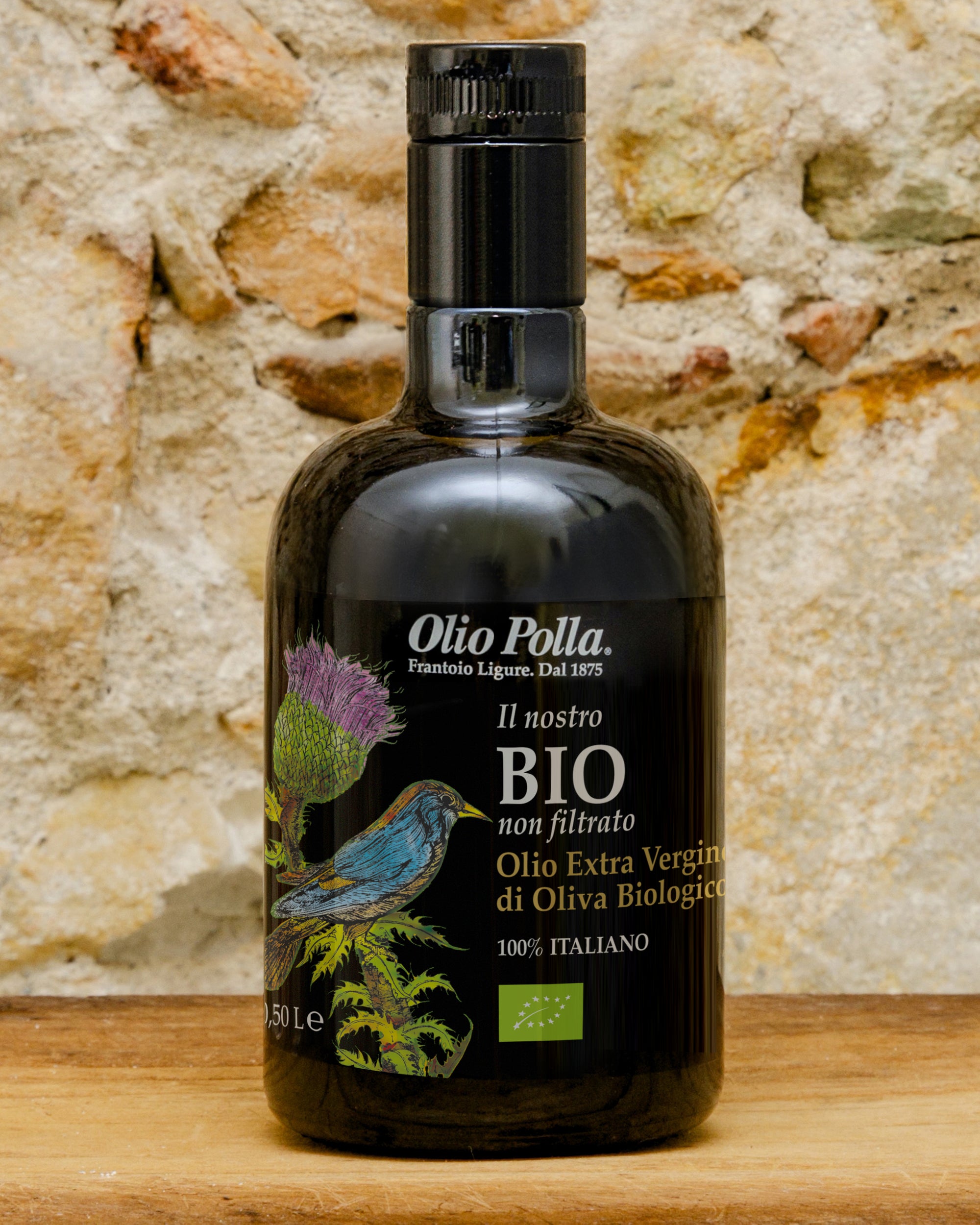 POLLA BIO - Olio Extra Vergine di Oliva DOP Riviera Savona - Crù Borgo e Poggio - 500ml