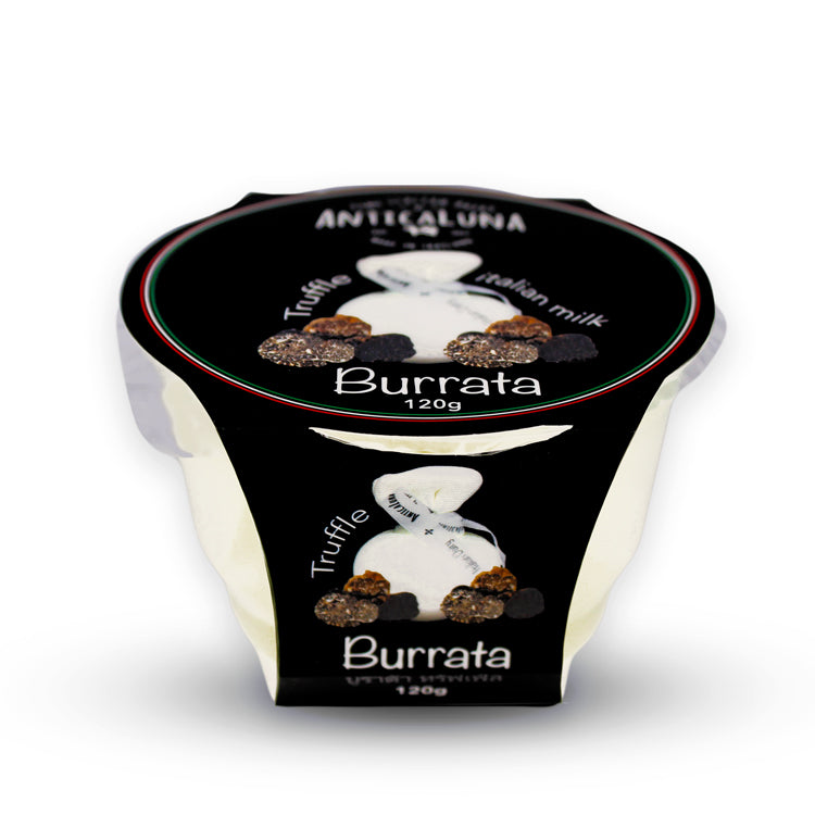 ANTICALUNA - BURRATA TRUFFLE - 120g - Jet Italian Deli - JID-DA-LP - ITALIAN BIO CO - Italian food - Italian grocery - Food delivery - Thailand - Wine - Truffle - Pasta - Cheese