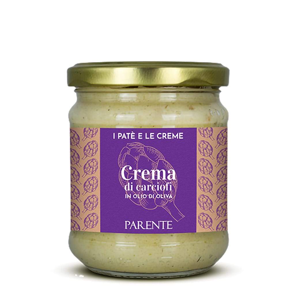 PARENTE - ARTICHOKES PATE' IN EXTRA VERGINE OLIVE OIL - Jet Italian Deli - JID-DR-IM - Parente - Italian food - Italian grocery - Food delivery - Thailand - Wine - Truffle - Pasta - Cheese