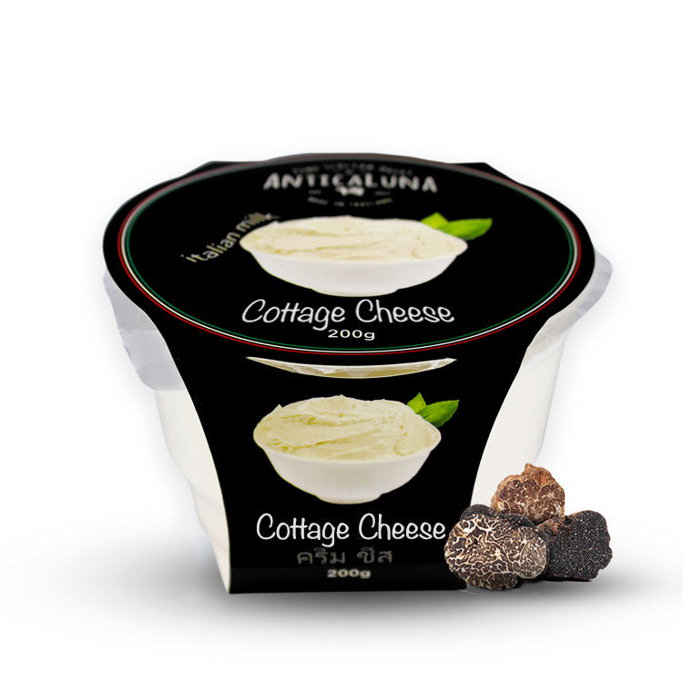 ANTICALUNA - COTTAGE CHEESE TRUFFLE - 200g - Jet Italian Deli - JID-DA-LP - ITALIAN BIO CO - Italian food - Italian grocery - Food delivery - Thailand - Wine - Truffle - Pasta - Cheese
